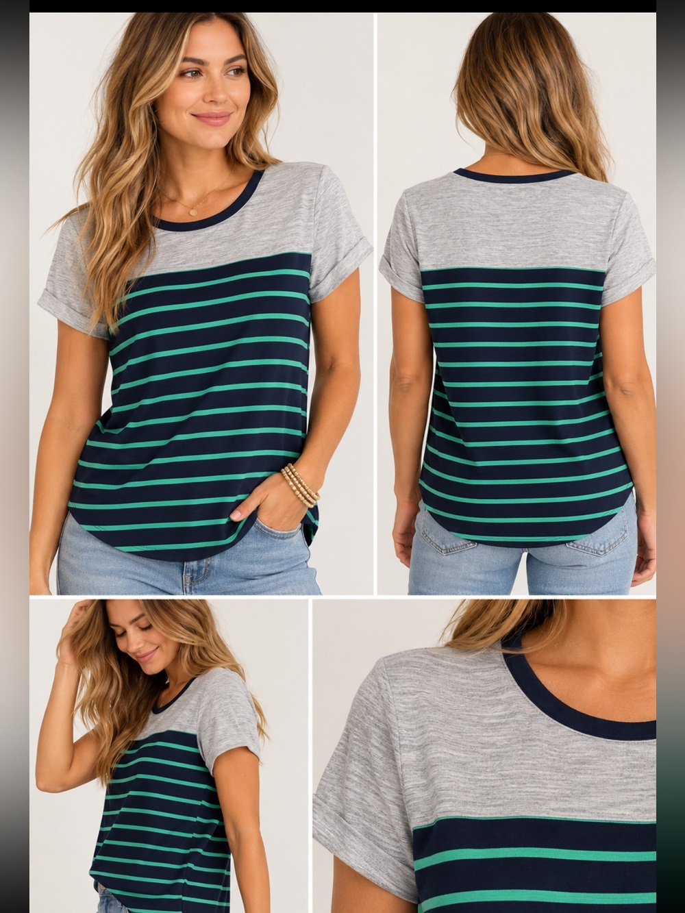 Women’s skies are blue top. NWT. Size small.